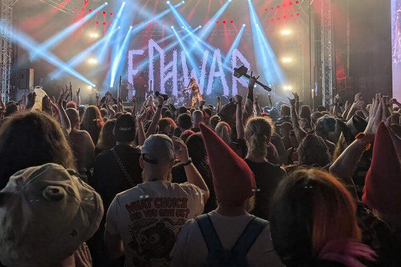 A lively performance by Einwar