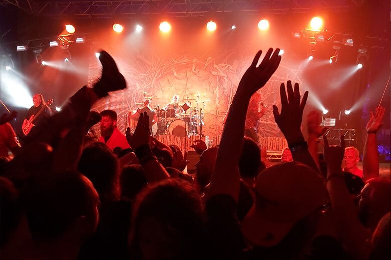 Crowd Surfing at the Sophie Lancaster Stage