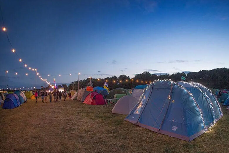 In the depths of the campsite
